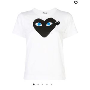 Comme Dee Garcons Play T Shirt